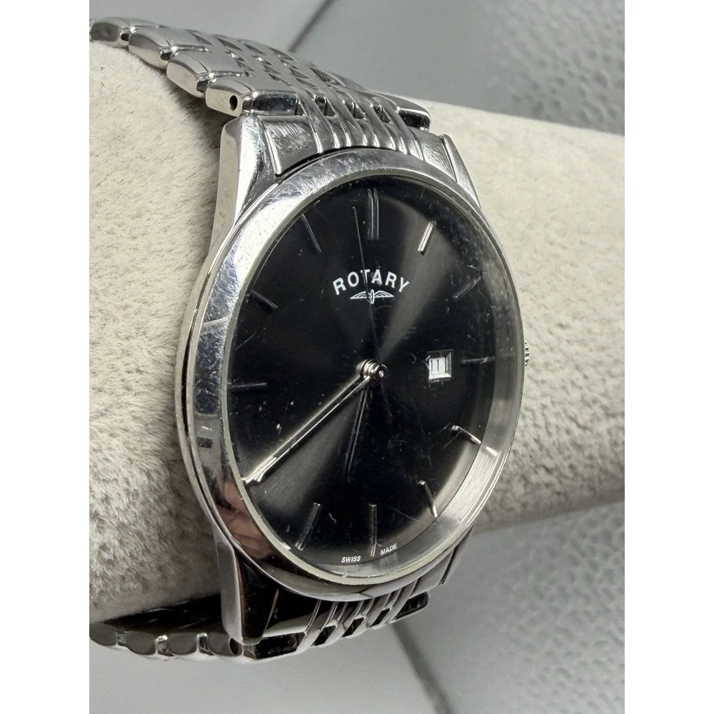 Rotary Windsor New Battery Mens Watch 34MM 7